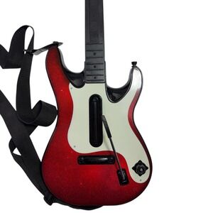 Guitar Hero 5/Rock Band Wireless Guitar Controller PS3 | Powers On | No Dongle